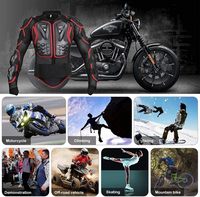 Chaqueta Ajustable de Motociclismo con Armadura, Rodilleras para MTB Racing, Armadura Corporal Completa, Protector para Motos, Ropa de Motocicleta, Chaqueta Protectora