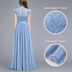 Vestido <span class=keywords><strong>de</strong></span> Dama <span class=keywords><strong>de</strong></span> Honor Moderno para Boda Civil en la Playa, Largo hasta el Suelo, Transpirable, con Patrón <span class=keywords><strong>de</strong></span> Cristal Natural, <span class=keywords><strong>de</strong></span> Algodón, sin Espalda - Product Image 2