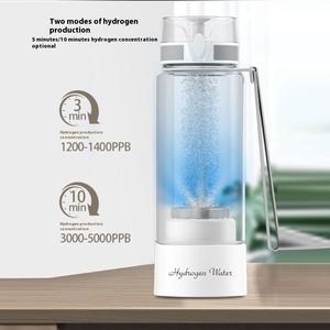 Bottiglia d'Acqua Ricca di Idrogeno SPE PEM da 450ml, Generatore Portatile USB per Uso Domestico, Vendita all'Ingrosso - Product Image 4