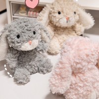 Peluche Lapin Blanc, Coussin, Poupée, Cadeau Unisexe pour Mariage et Anniversaire, en Polyester et Coton PP