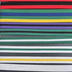 เข็มขัดศิลปะการต่อสู้แบบหลายสีสั่งทำพิเศษสำหรับบราซิลเลียนยิวยิตสูและยูโด ปี 2026 |   สำหรับเด็กและผู้ใหญ่ทุกเพศ |   วัสดุผ้าฝ้าย |   มีขนาดที่กำหนดเองให้เลือก - Product Image 3