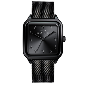 Stainless Steel Mesh Band Men's Fashion Watch Custom Brand ShuaiKe Gift Box SABR Quartz Movement Arabic Numerals Wristwatch - Product Image 1
