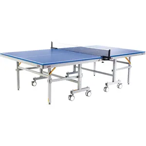 מקצועי באיכות גבוהה טורניר שימוש כחול מטלטלין מתקפל ITTF מאושר 729 ידידות YG-1 שולחן טניס פינג פונג שולחן