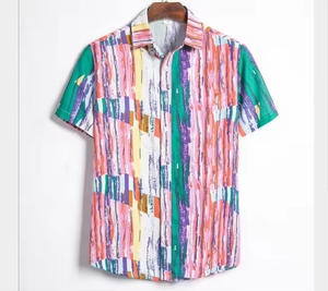 <span class=keywords><strong>Camicia</strong></span> di <span class=keywords><strong>lino</strong></span> da <span class=keywords><strong>uomo</strong></span> Casual in cotone moda calda estate <span class=keywords><strong>camicia</strong></span> con bottoni a maniche corte di grandi dimensioni tra cui 2XL 3XL pezzo singolo - Product Image 5