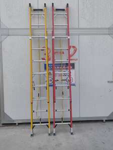 บันไดไฟเบอร์กลาสแบบพับได้ ทนทาน แข็งแรง ใช้ได้หลากหลายงาน พร้อมฉนวนนิรภัย - Product Image 6