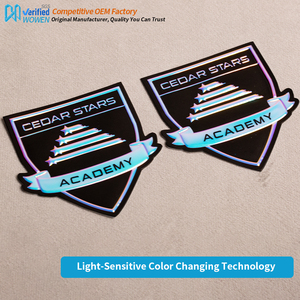 Bán buôn bóng đá vá đội vá 3D tùy chỉnh Flock <span class=keywords><strong>Silicone</strong></span> TPU truyền nhiệt nhãn cao su Sticker vá cho thể thao mặc - Product Image 4