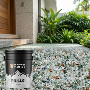 Wufushan <span class=keywords><strong>Rivestimento</strong></span> Liquido <span class=keywords><strong>in</strong></span> Resina Acrilica Effetto <span class=keywords><strong>Pietra</strong></span> Lavata per Vernice Nautica, Pavimenti, Pareti Esterne, Ecologico, Impermeabile, Ultra Resistente - Product Image 3