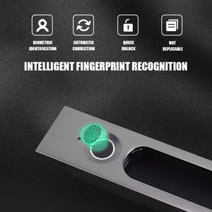Cerradura Inteligente Moderna sin Llave con Huella Dactilar para Cajones de Dormitorio, Segura y Antirrobo, Herraje para Muebles, Armarios y Cajones - Product Image 2