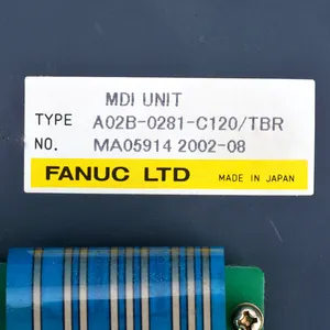 Hot Sale Best Price Original Fanuc Cnc Keyboard A02B-0281-C120 TBR