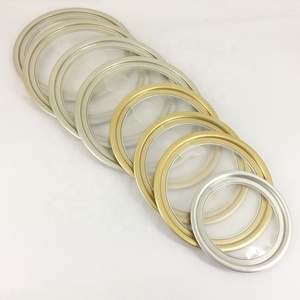 Tapa de lata de gradiente de alimentos, réplica redonda transparente de 83mm, para pescado enlatado, atún y mariscos - Product Image 1