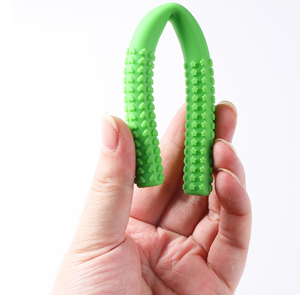YDS <span class=keywords><strong>Chewy</strong></span> Tube de qualité alimentaire sécurité dentition paille creux <span class=keywords><strong>Tubes</strong></span> de dentition Silicone souple bébé jouets de dentition - Product Image 6