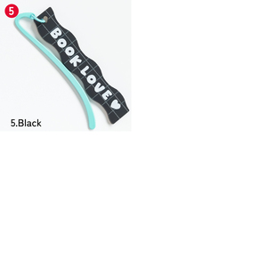 Playful Design Novel Manga Comic <b>Notebook</b> Page Reading White Acrylic Bookmark Custom - Product Image 3