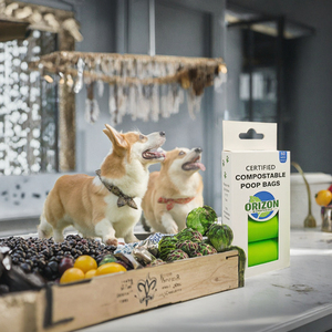 Bolsas Biodegradables para Excremento <span class=keywords><strong>ORIZON</strong></span>, Ecológicas, Compostables, a Prueba de Fugas, Súper Duraderas, con Aroma a Lavanda, Material PLA, Estilo Clásico - Product Image 2