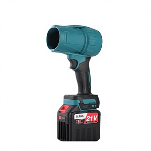 Souffleur de feuilles sans fil de qualité industrielle, batterie 4.0Ah, vitesse de l'air 1300m/s, puissant et efficace pour le bricolage et le barbecue, souffleur 21V - Product Image 2
