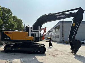 حفارة هيونداي <span class=keywords><strong>220</strong></span> مستعملة أصلية ثقيلة، موديل <span class=keywords><strong>220</strong></span>-9s و220lc، بحالة جيدة للبيع - Product Image 6
