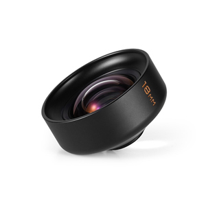 Lente de Cámara Ultra Gran Angular Universal de 18 mm con Cristal Óptico HD y Enfoque Automático/Manual para iPhone y Android - Product Image 1