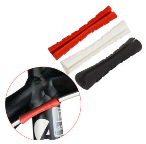 Protège-câble de frein et de dérailleur de vélo T017 TRLREQ en TPR, 41x8mm, pour vélos de route, pliants et <span class=keywords><strong>VTT</strong></span> - Product Image 1