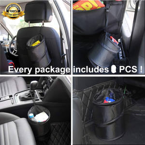 Cubo de basura para accesorios de coche, cubo de basura emergente, cubo de basura para coche, bolsa de basura plegable para jardín al aire libre reutilizable - Product Image 3