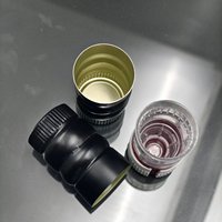 Bouchon universel en aluminium et plastique de qualité supérieure pour bouteilles de whisky, vodka, tequila, brandy et gin – Meilleures ventes 2026