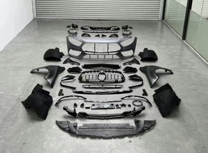 Kit de carrosserie large pour voiture, neuf, de rechange, fabriqué en Chine, kit de conversion large pour pare-chocs avant pour Mercedes Benz W177 A35 A35L A45 AMG 2019-2024 - Product Image 5