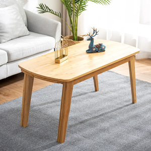 Mesa de Centro Extensible Yaoda Home, Madera Maciza, Rectangular, Mesa Baja, Muebles Modernos Minimalistas para Sala de Estar - Product Image 3