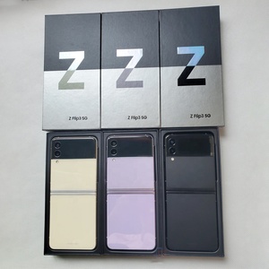 Téléphone Pliable Android Z Flip 3 5G Smartphone 128 Go 1 SIM 6,7 Pouces Original Déverrouillé Téléphone Portable Vente en Gros Z Flip <span class=keywords><strong>4</strong></span> Téléphone Pliant - Product Image 1