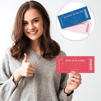 Coupons de coupons d'amour Cadeau de coupon romantique pour couple Saint Valentin Anniversaire Carte-cadeau d'amour