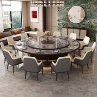 Plateau de table en pierre de quartz artificielle noire, grand design personnalisé, écologique, durable, pour table de restaurant, hôtel, ensemble de table à marmite, DT086