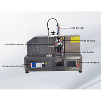 Machine de scellage semi-automatique pour tubes souples en plastique, machine de remplissage et de scellage des extrémités des tubes pour crème cosmétique, crème pour les mains, dentifrice