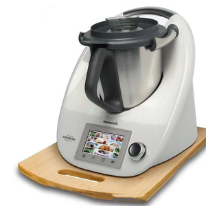 Planche coulissante en bambou personnalisée pour <span class=keywords><strong>Thermomix</strong></span> TM6 <span class=keywords><strong>TM5</strong></span>, planche coulissante en bois, accessoires de skateboard, base inférieure pour plan de travail de cuisine - Product Image 3