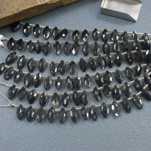Cuentas de Diamantes Naturales Amarillos de Alta Calidad, en Forma de Lágrima, Facetadas, para Joyería - Product Image 1