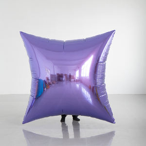 360 ballons holographiques en PVC brillant de Noël gonflable, grand sac miroir brillant gonflable pour décor publicitaire de fête d'événement - Product Image 1