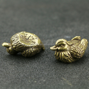 Embout en cuivre pur CA329, 1 pièce à poignée en laiton antique, petit ornement, cadeau de mariage, <span class=keywords><strong>prix</strong></span> d'usine - Product Image 4