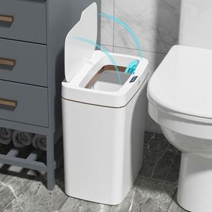 Cubo de Basura Inteligente de 18L con Sensor Inteligente y Tapa Automática, Diseño 2026, Material ABS, Cuadrado, para Baño y Cocina - Product Image 5