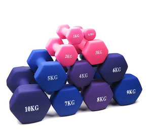 Gym Exercise Color Cast Iron <strong>Dumbbell</strong> <strong>Set</strong> <strong>Women</strong> Use Vinyl PVC Neoprene Dipping <strong>Dumbbell</strong> Cheap Gym <strong>Dumbbell</strong> - Product Image 1