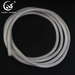 YIVO XSSH HiFI Performance <strong>Power</strong> Line 13mm 9 Core 8N OFC+Pure Silver 16AWG Braid Shielded PVC <strong>Power</strong> <strong>Cable</strong> for Car Microphone - Product Image 3