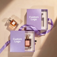 Scatola di profumo di alta qualità stampata su misura OEM scatola di profumo di lusso in cartone personalizzato con Logo
