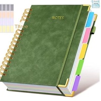 Carnet de notes à spirale Macaron, carnet de budget, carnet de dépôt, carnet de comptes portable, journal d'affaires simple, vente en gros