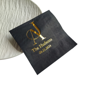 <span class=keywords><strong>Serviettes</strong></span> imprimées 3ply mode loisirs Cocktail Bar jetable fête <span class=keywords><strong>serviettes</strong></span> en <span class=keywords><strong>papier</strong></span> dîner pour <span class=keywords><strong>anniversaire</strong></span> de mariage - Product Image 5