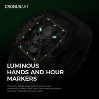 Montres de sport de luxe légères pour hommes Montres mécaniques automatiques ultra-légères Montres pour hommes tendance d'affair