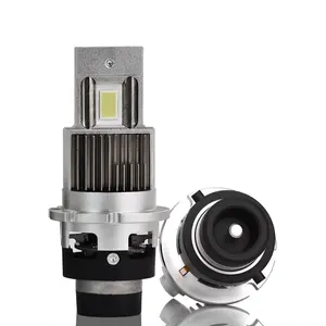 Farol LED d2s de alta potência 70w mais poderoso da série canbus D, lâmpadas plug and play all in one, LED branco 6000k d2s