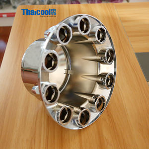 Nouveau cache-<span class=keywords><strong>roue</strong></span> d'essieu arrière <span class=keywords><strong>de</strong></span> camion en plastique ABS chromé amovible rond, écrou <span class=keywords><strong>de</strong></span> <span class=keywords><strong>roue</strong></span>, robuste - Product Image 6