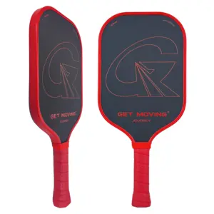 Paddle Pickleball Top Brand con superficie ruvida in fibra di carbonio testurizzata massima rotazione