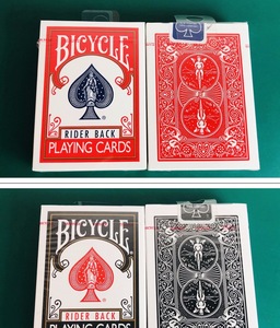Carte da Gioco Magic Design Mark per Biciclette, Formato Bridge, Pacchetto di Carte per Trucchi di Mentalismo per Maghi, Costruzione in Plastica - Product Image 1