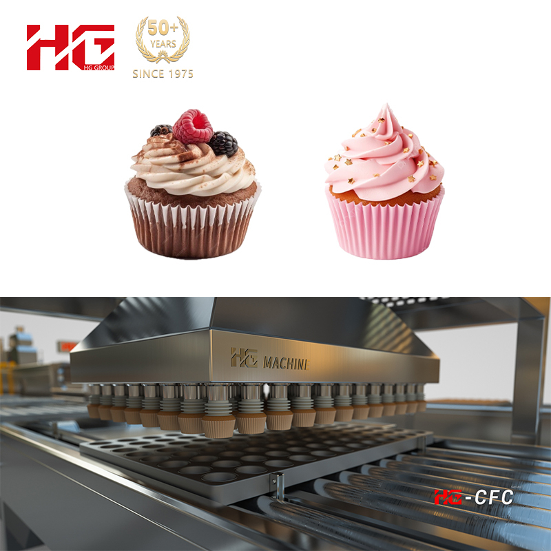 Automatic Different Shape Cake Machine Full