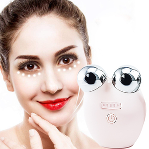 2025 Upgraded <b>Facial</b> <b>Massager</b> Microcurrent Therapy Vibrating Roller Cooling Globes Anti-Aging Modes - Product Image 3