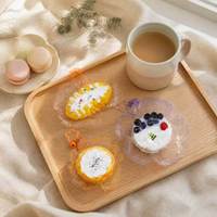 Nouveau jouet anti-stress en silicone alimentaire 2026, motif gâteau délicieux, jouet sensoriel souple en forme de beurre