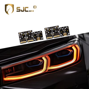 SJC per <span class=keywords><strong>BMW</strong></span> serie 7 <span class=keywords><strong>G11</strong></span>/ G12 nuovo stile giallo moduli DRL accessori per auto faro luce di marcia diurna 2019-2021 LASTER - Product Image 1