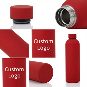 Factory Direct Custom Logo Large Capacity Stainless Steel Small Mouth Vacuum Thermos Sports <b>Kettle</b> Car Portable Matte Water Cup - Product Image 3