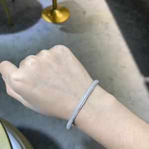 All Fashions Wholesale Verified Moissanite Drop Shipping <b>Infinity</b> Sier <b>Bracelet</b> Fashionable Bangles - Product Image 5